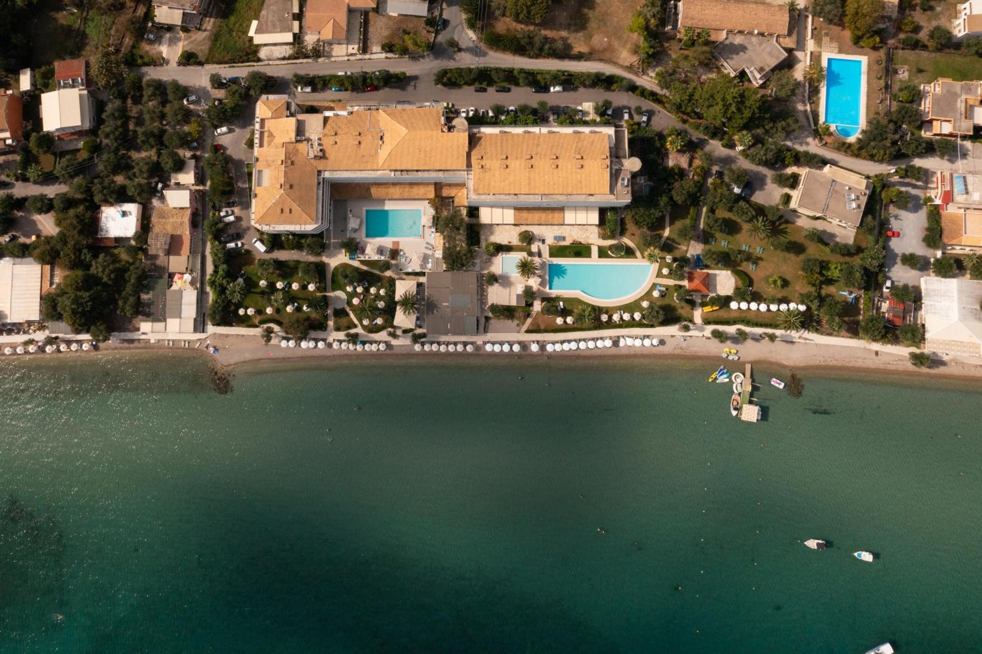 Elea Beach Hotel Dassia  Esterno foto